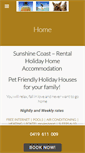 Mobile Screenshot of petfriendlyholidayhouses.com.au